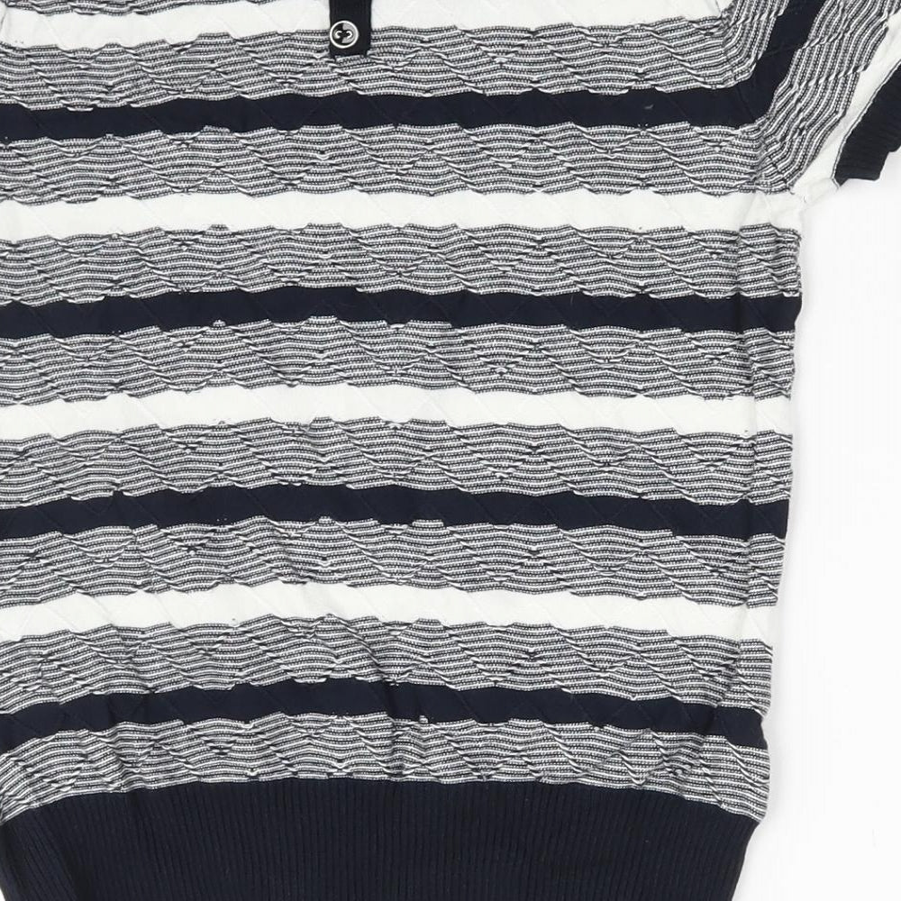 Principles Womens Multicoloured Striped  Pullover Jumper Size 8