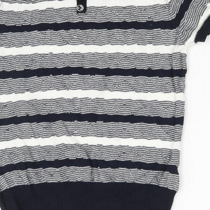Principles Womens Multicoloured Striped  Pullover Jumper Size 8