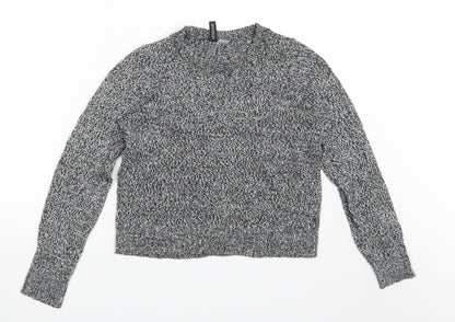 Divided Womens Grey   Pullover Jumper Size S