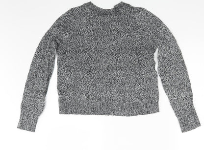 Divided Womens Grey   Pullover Jumper Size S