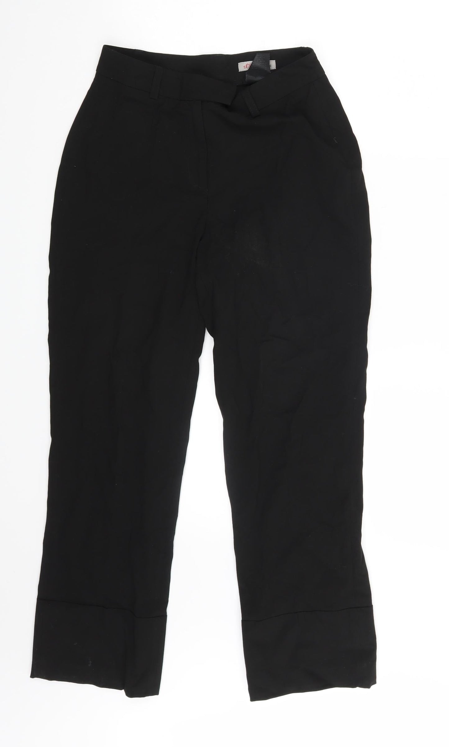 S. Oliver Womens Black   Trousers  One Size L25 in