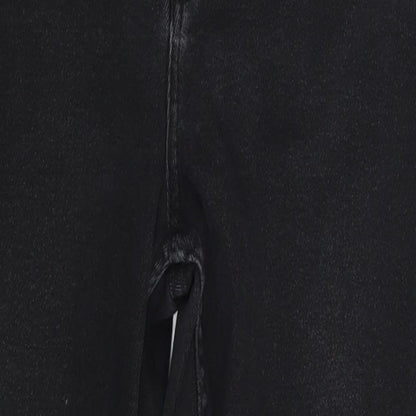 Denim & Co. Womens Black  Denim Skinny Jeans Size 14 L26 in