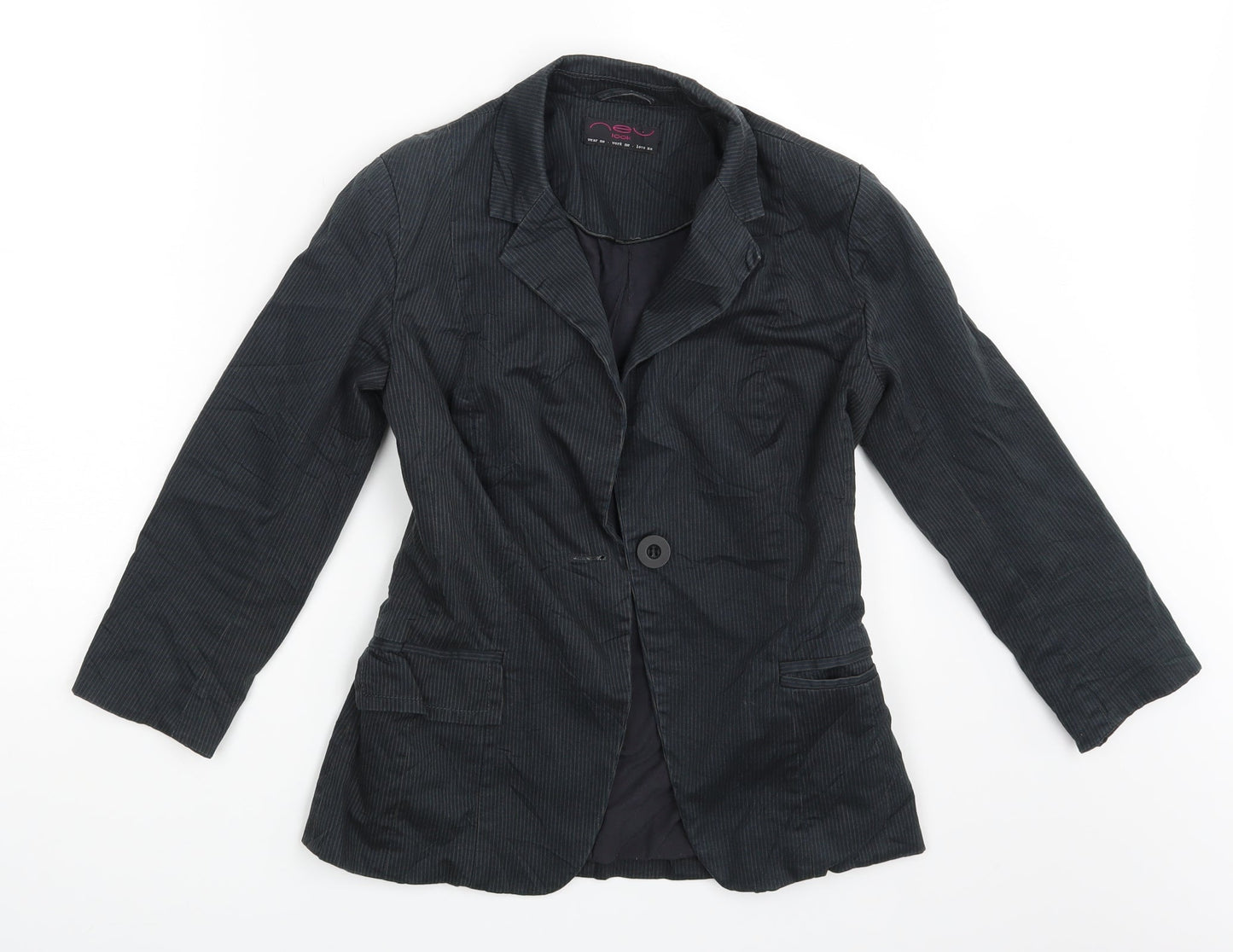 Womens UK Size 10 New Look Black Jacket