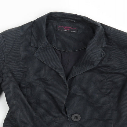 Womens UK Size 10 New Look Black Jacket