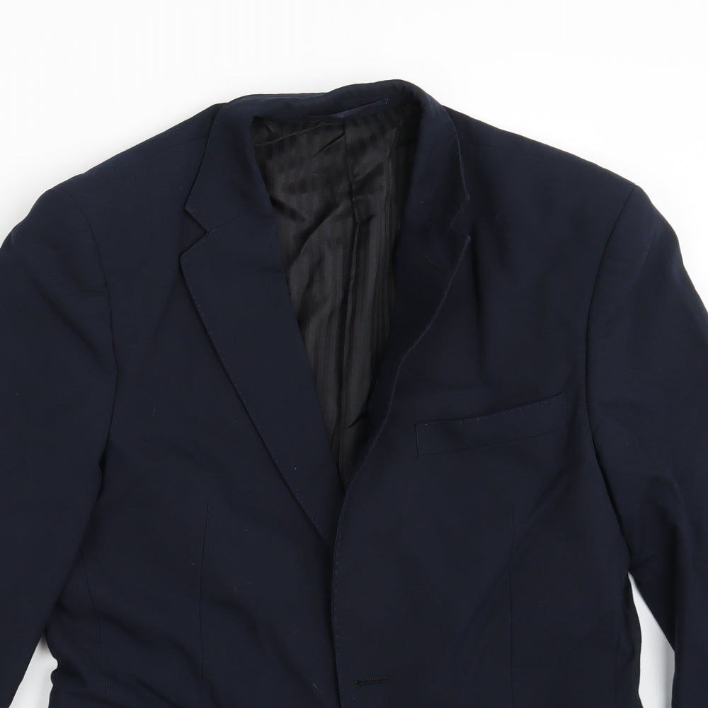 Mens UK Size 34 Everyone Blue Jacket
