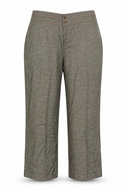 Womens UK Size 18 ROMAN Regular Fit  Gold Trousers