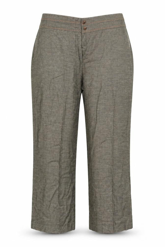 Womens UK Size 18 ROMAN Regular Fit  Gold Trousers