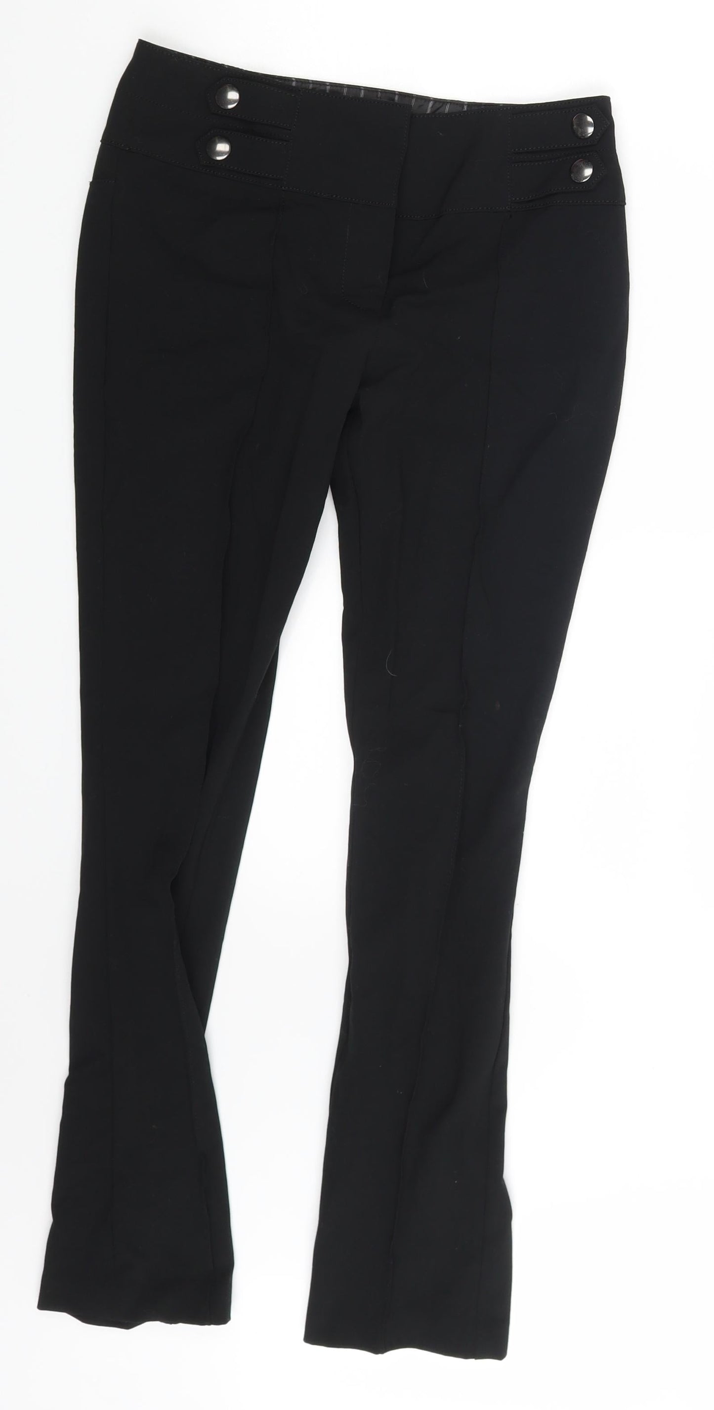 Womens UK Size 6 NEXT Slim Fit  Black Trousers