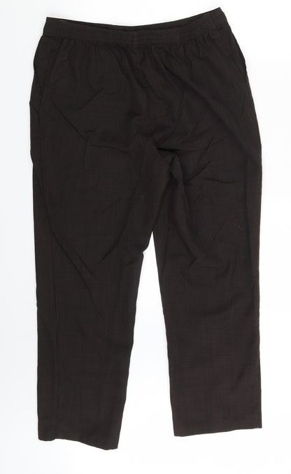 CLASSIC  Womens Brown   Trousers  Size 14 L25 in