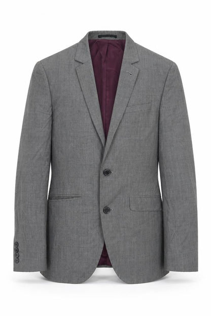 Mens UK Size 34 ASOS Regular Grey Suit Jacket