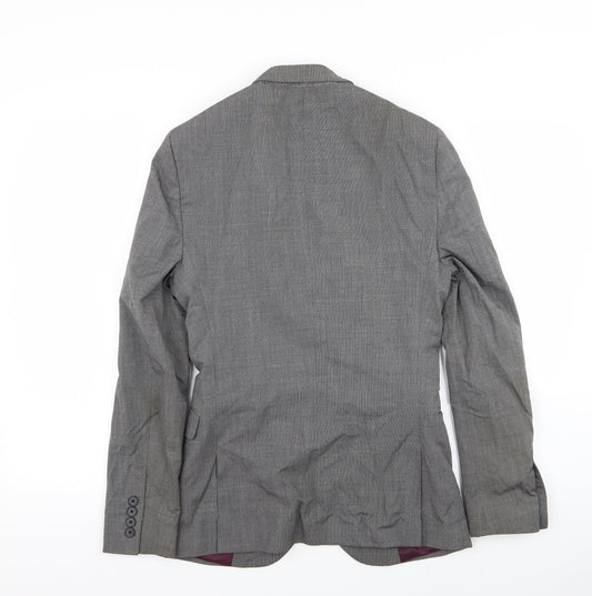 ASOS Mens Grey   Jacket Blazer Size 34