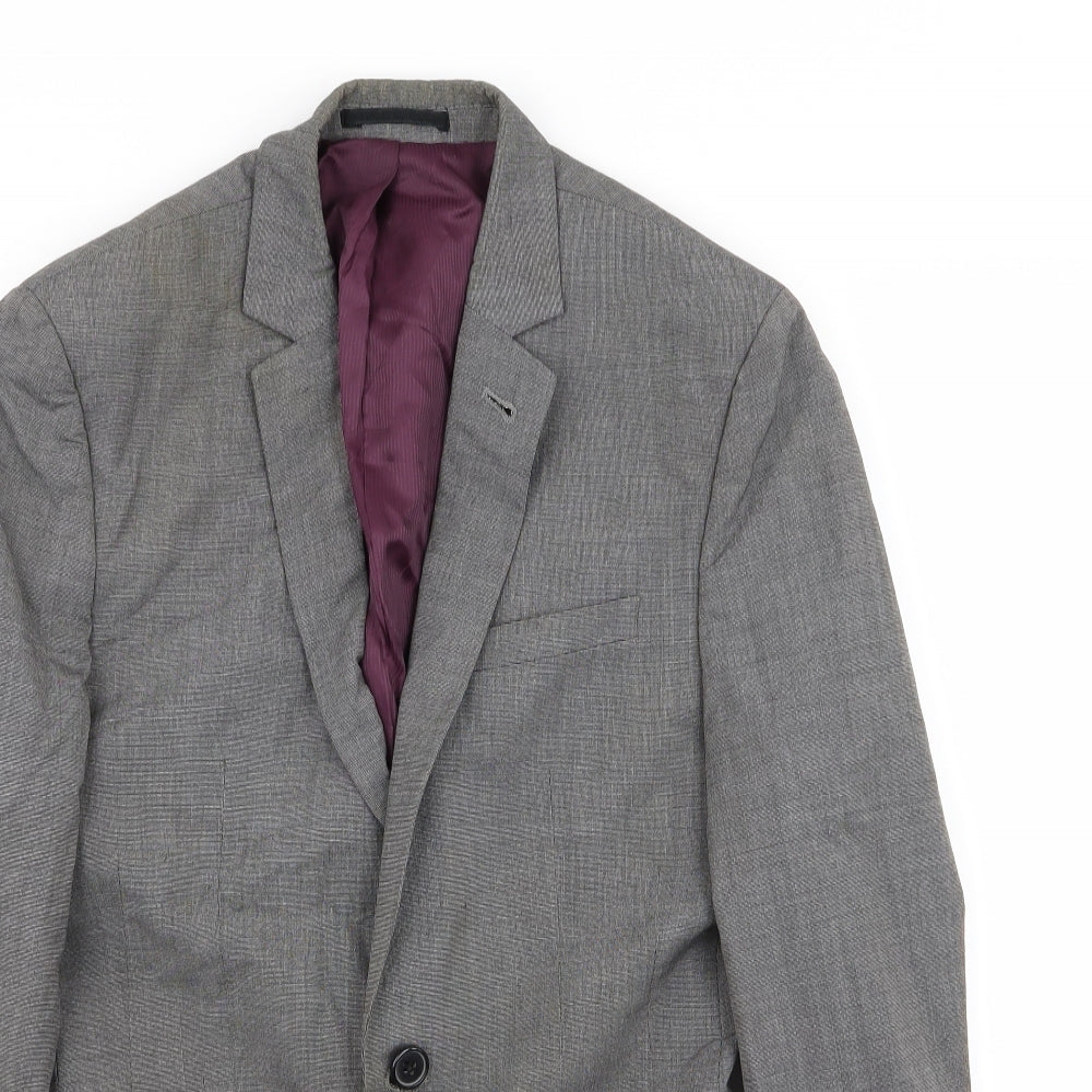 ASOS Mens Grey   Jacket Blazer Size 34