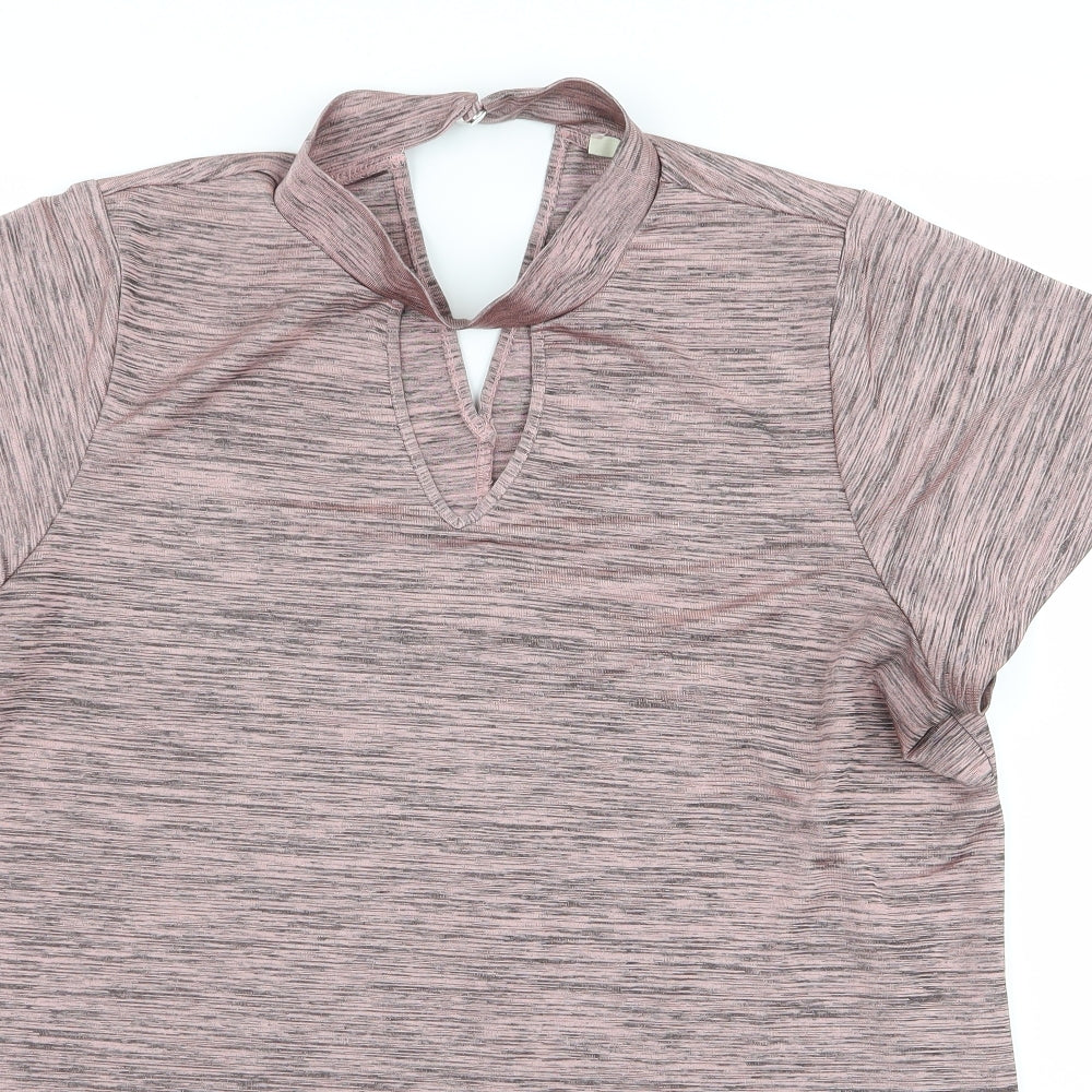 Asda George Womens Pink   Basic T-Shirt Size 18