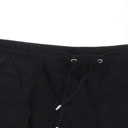 New Look Womens Black   Hot Pants Shorts Size 12 - Stretch waistband