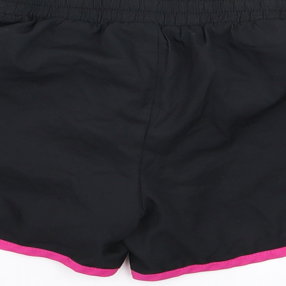 Asda George Girls Black   Hot Pants Shorts Size 6-7 Years