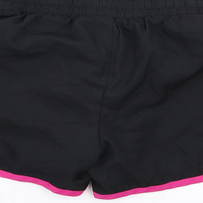 Asda George Girls Black   Hot Pants Shorts Size 6-7 Years