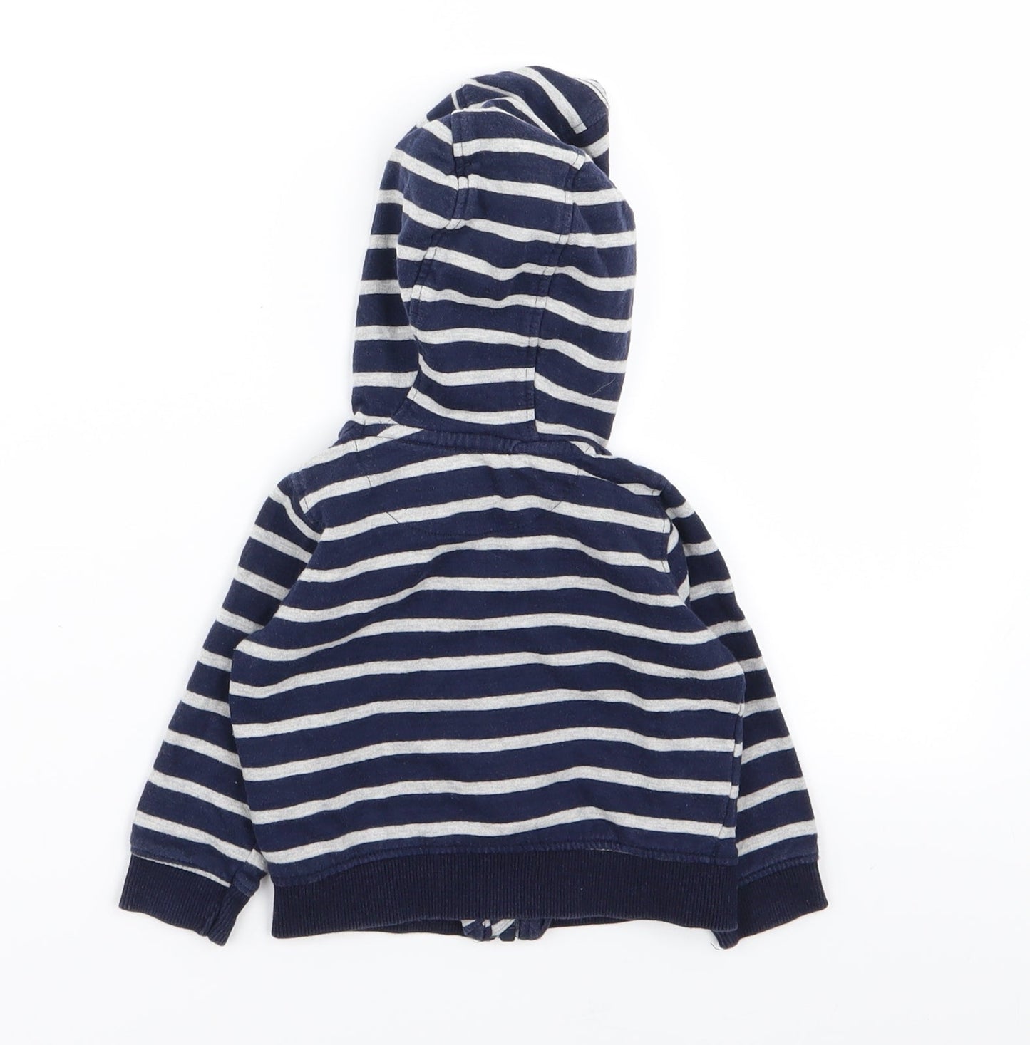 lullaby Boys Multicoloured Striped  Full Zip Jumper Size 3-6 Months