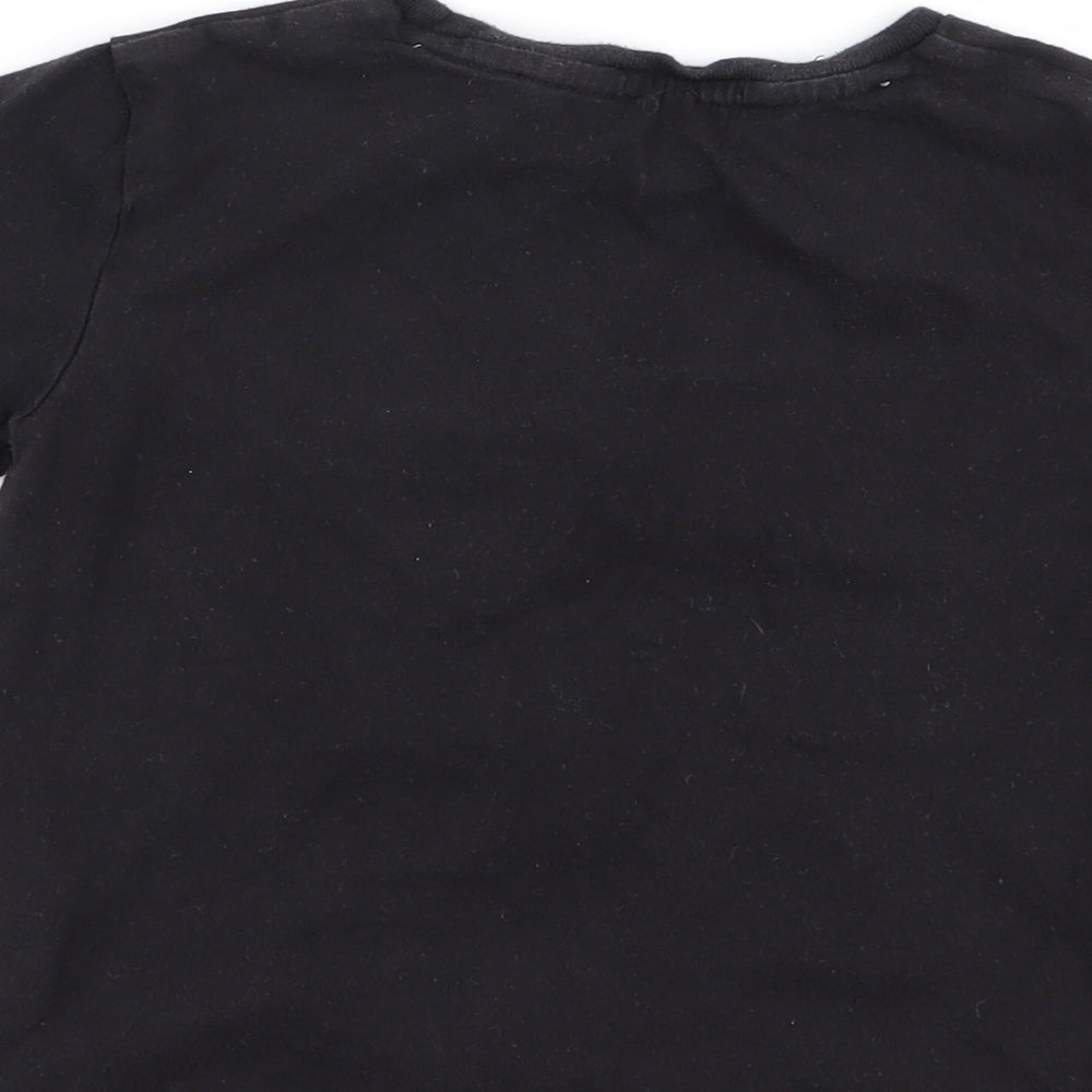 Newcastle United Boys Black   Basic T-Shirt Size 3-4 Years
