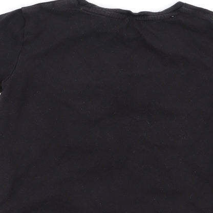 Newcastle United Boys Black   Basic T-Shirt Size 3-4 Years
