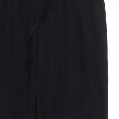 TU Womens Black   Trousers  Size 12 L23 in - Stretch waistband