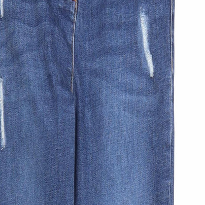 DEIM Womens Blue   Skinny Jeans Size 12 L29 in