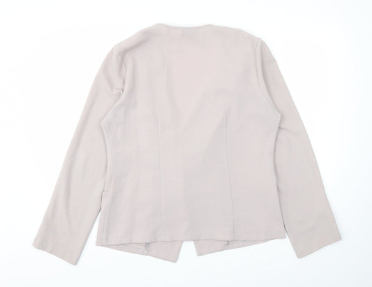 Wallis Womens Purple   Jacket Blazer Size 14