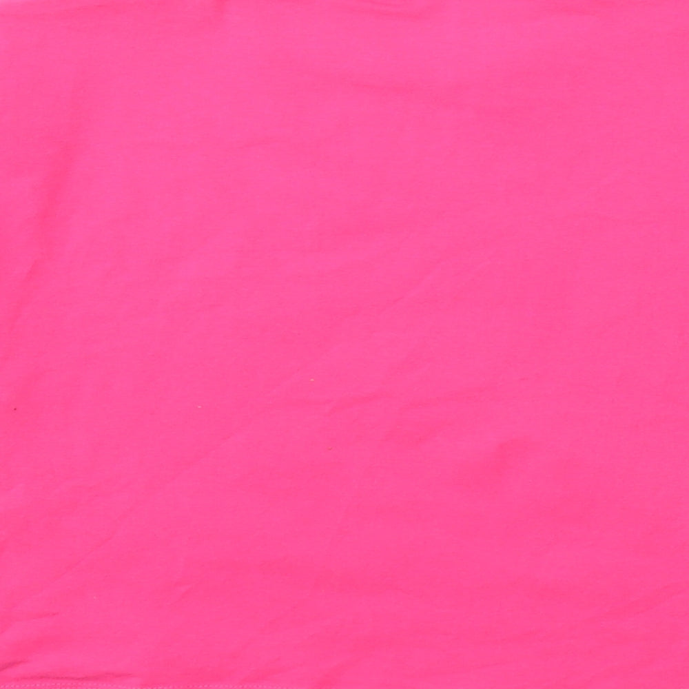 George Girls Pink   Basic T-Shirt Size 10-11 Years