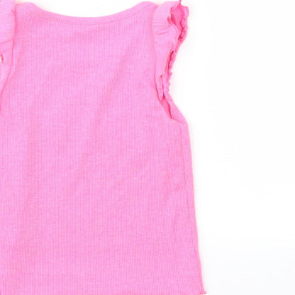 F&F Girls Pink   Basic T-Shirt Size 2-3 Years