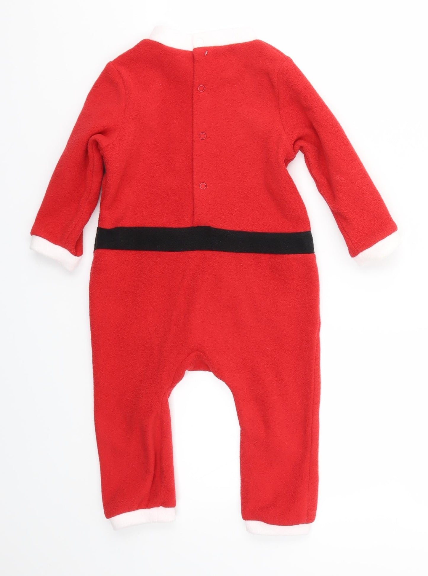 H&M Girls Red   Babygrow One-Piece Size 9-12 Months