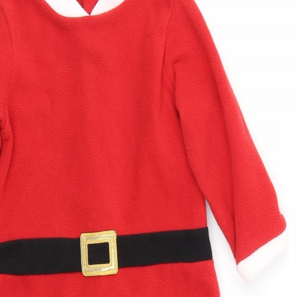 H&M Girls Red   Babygrow One-Piece Size 9-12 Months
