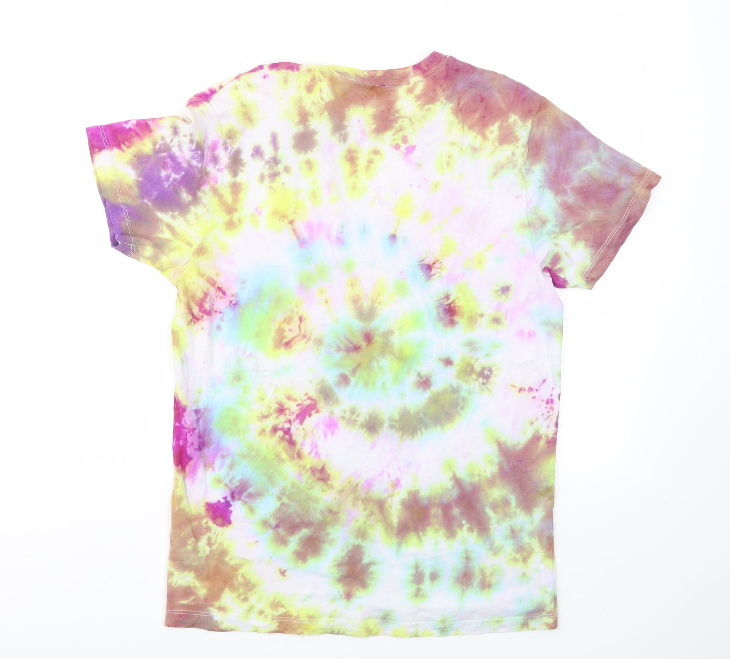JEFF &CO Mens Multicoloured Colourblock   T-Shirt Size S