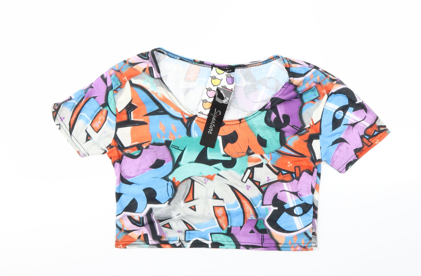 Signature Girls Multicoloured   Basic T-Shirt Size M