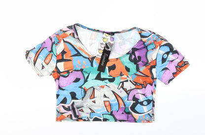 Signature Girls Multicoloured   Basic T-Shirt Size M