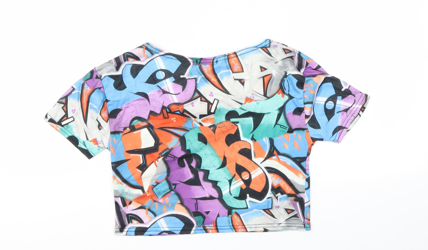Signature Girls Multicoloured   Basic T-Shirt Size M