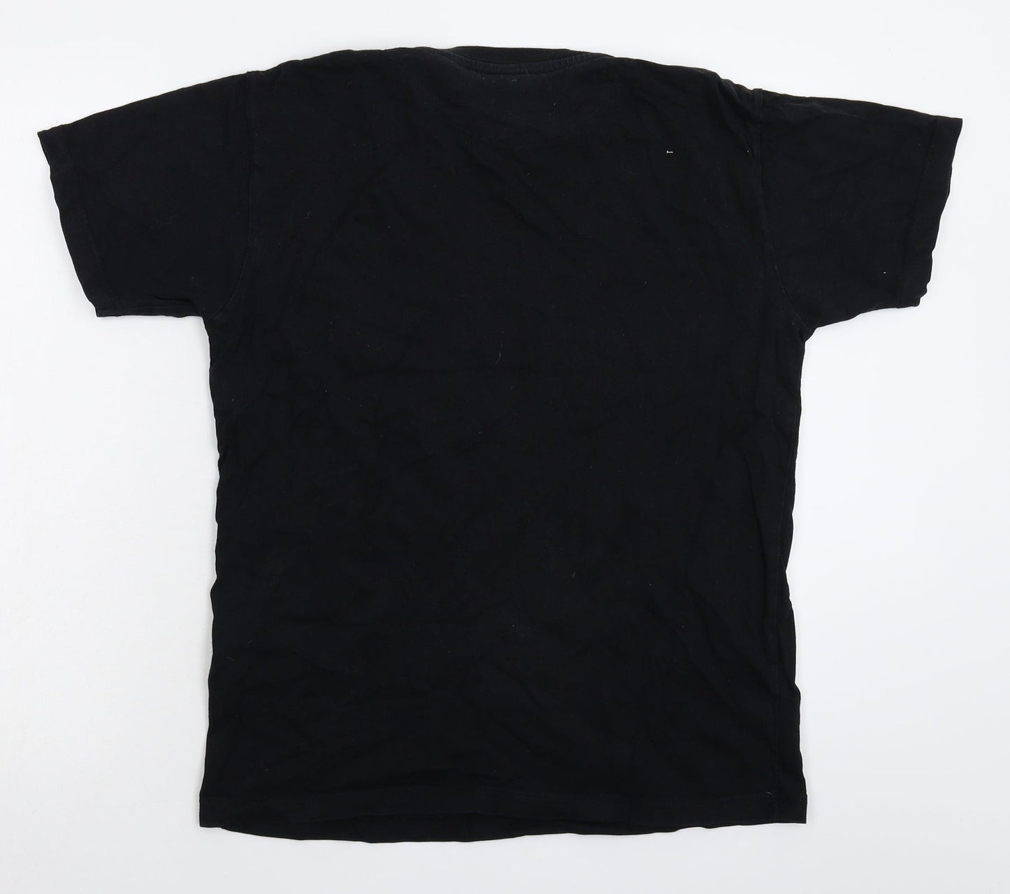 Team Black Mens Black    T-Shirt Size S