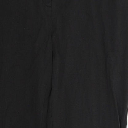 Womens UK Size 14 Marks and Spencer Regular Fit  Black Trousers