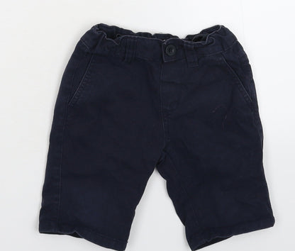 Denim & Co. Boys Blue   Chino Shorts Size 3-4 Years