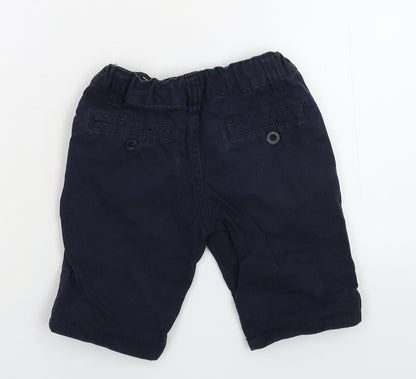 Denim & Co. Boys Blue   Chino Shorts Size 3-4 Years
