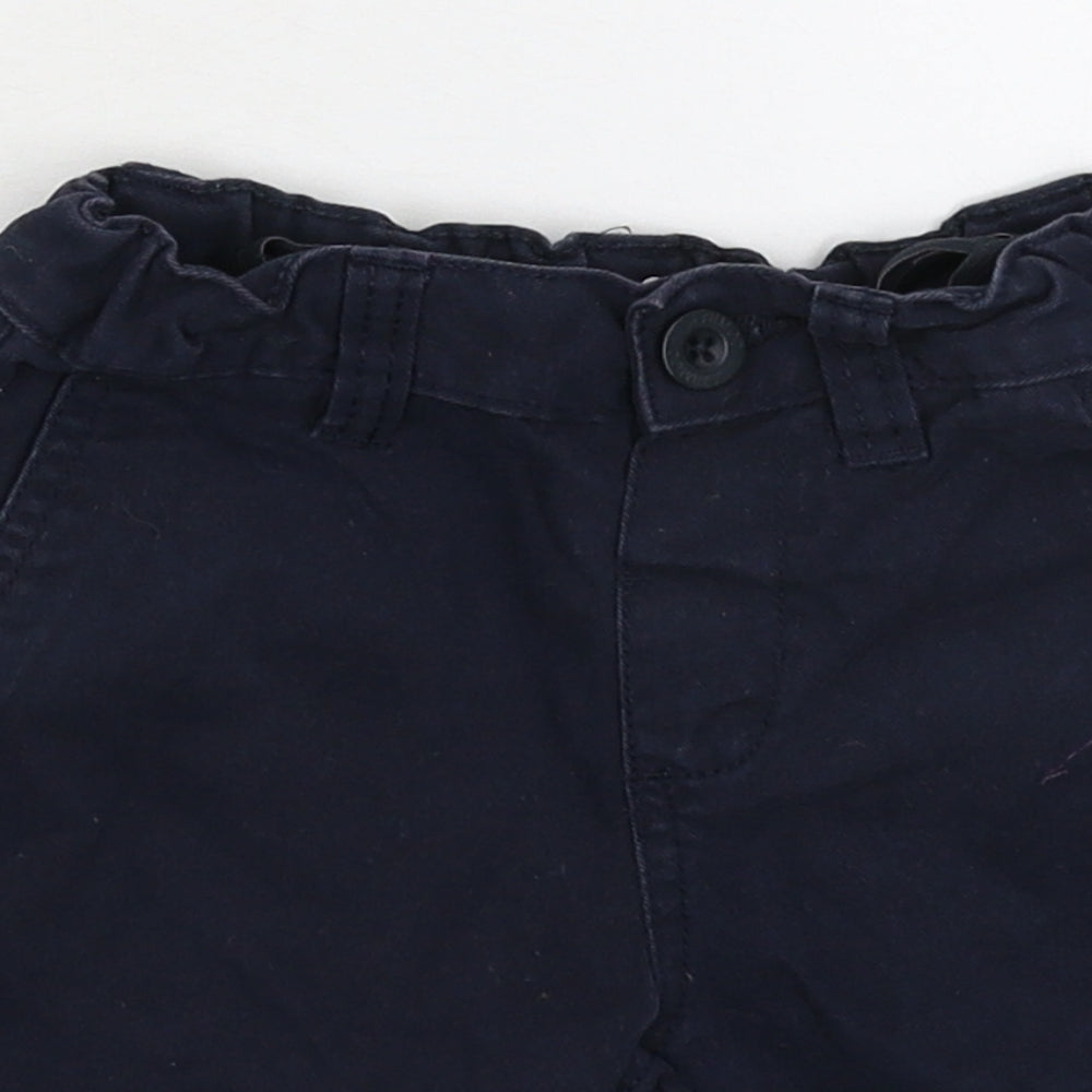 Denim & Co. Boys Blue   Chino Shorts Size 3-4 Years