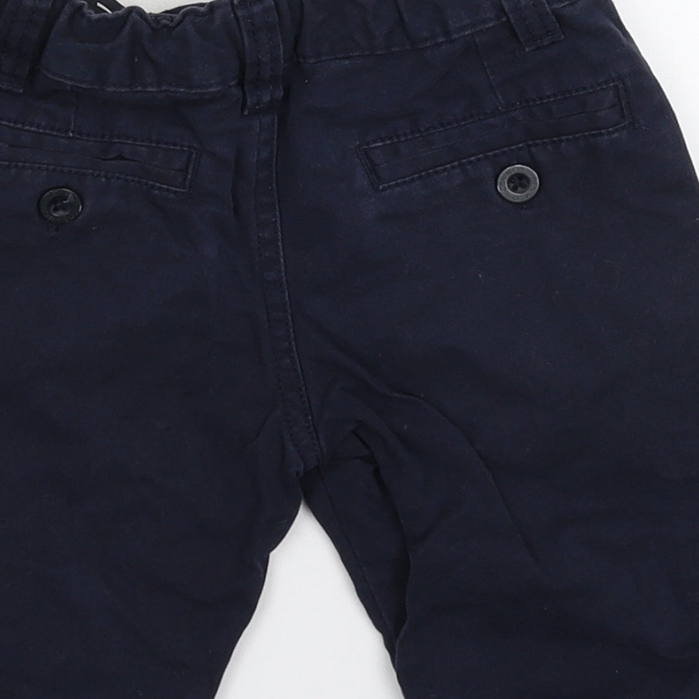 Denim & Co. Boys Blue   Chino Shorts Size 3-4 Years