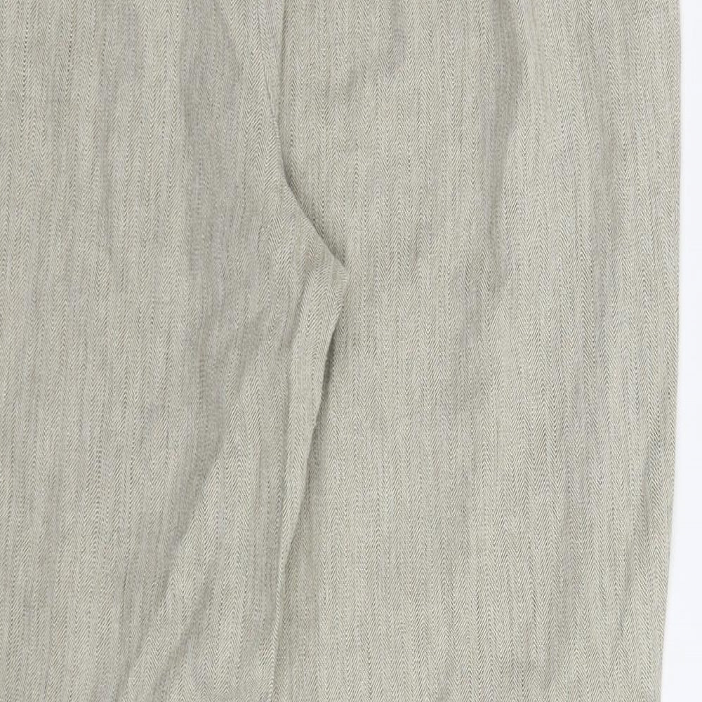 Womens UK Size 16 Marks and Spencer Regular Fit  Grey Trousers
