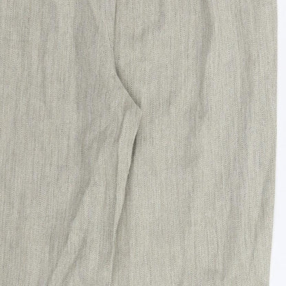 Womens UK Size 16 Marks and Spencer Regular Fit  Grey Trousers