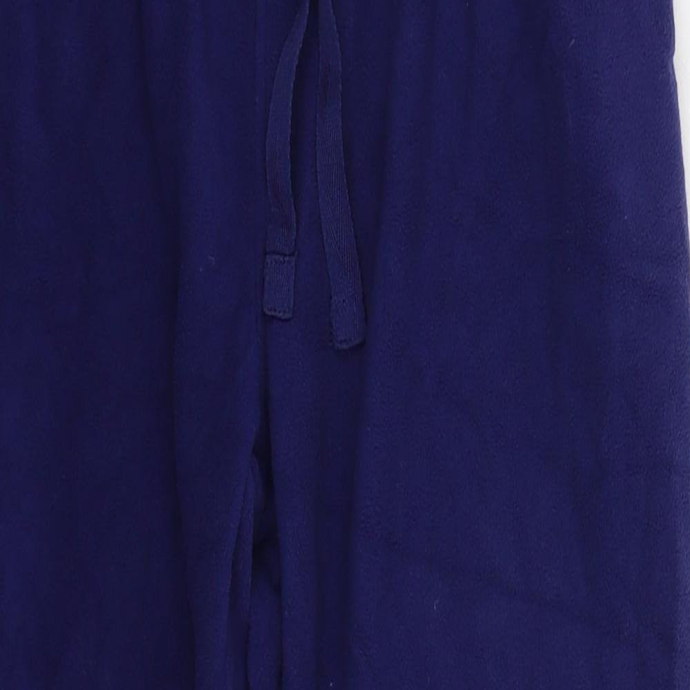 Crane Womens Blue  Fleece Cami One Piece Size 10
