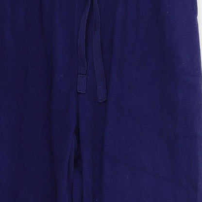 Crane Womens Blue  Fleece Cami One Piece Size 10