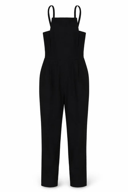 ASOS Womens Black   Jumpsuit One-Piece Size 8 L27 in