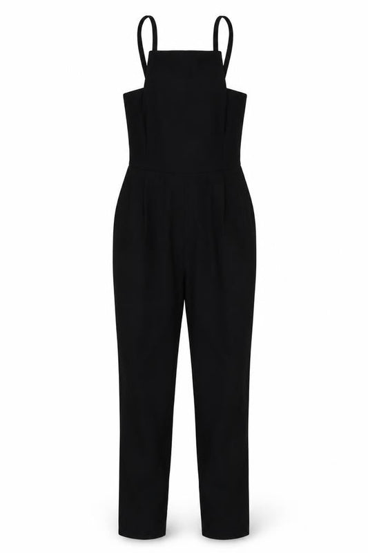 ASOS Womens Black   Jumpsuit One-Piece Size 8 L27 in