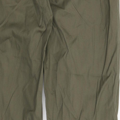 Womens UK Size 38 H&M Extra-Slim Fit Chino Grey Trousers