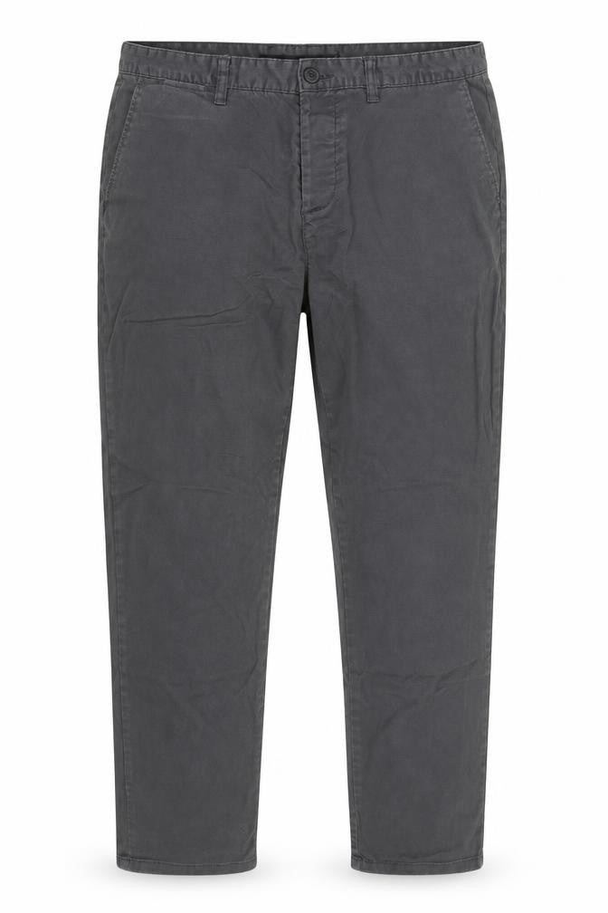 Womens UK Size 38 Denim & Co. Regular Fit Chino Grey Trousers