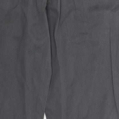 Denim & Co. Womens Grey   Chino Trousers Size 38 L31 in