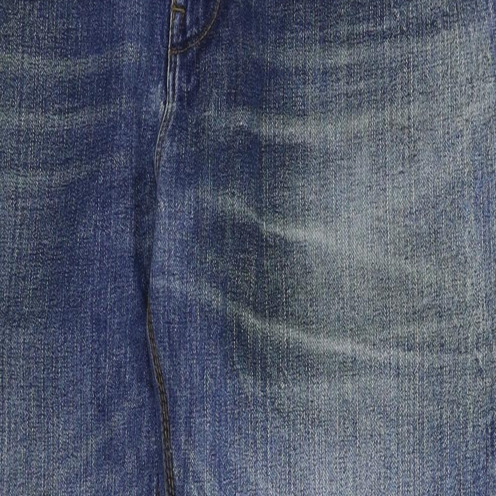 TU Womens Blue  Denim Straight Jeans Size 38 L30 in
